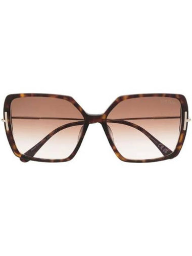 Eyewear Oversized Square Frame Sunglasses FT1039 - TOM FORD - BALAAN 1