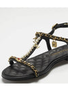 22SS Chain Decorated Strap Flip Flop Sandals G38916 - CHANEL - BALAAN 10