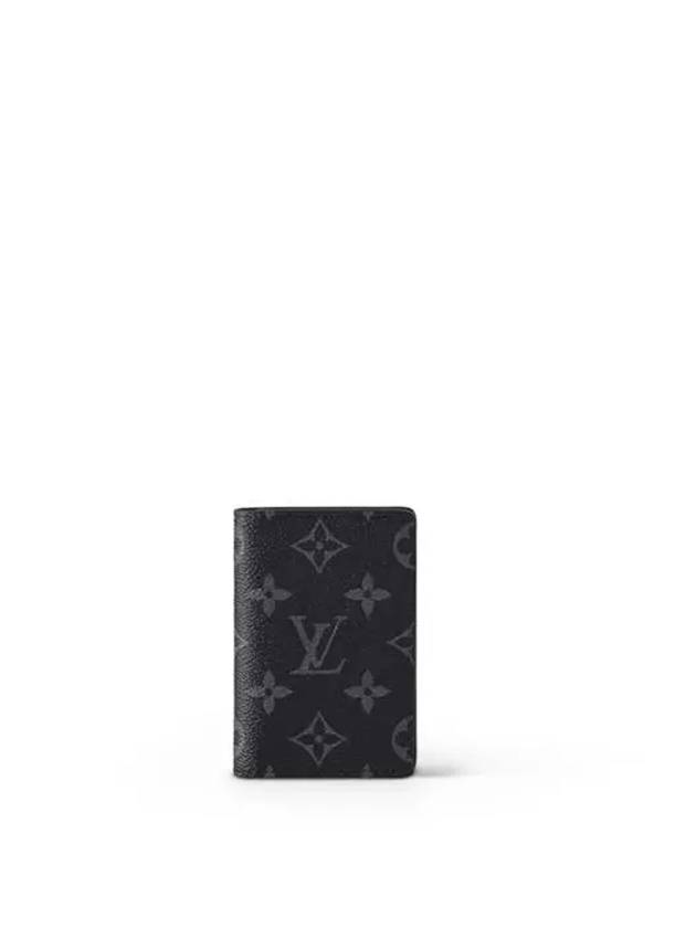 Pocket Organizer Monogram Card Wallet Black - LOUIS VUITTON - BALAAN 2