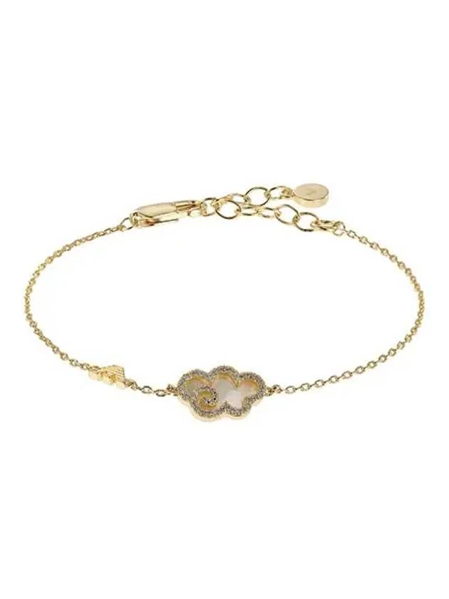 Cloud Pendant Bracelet Gold - EMPORIO ARMANI - BALAAN 1