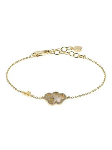 Cloud Pendant Bracelet Gold - EMPORIO ARMANI - BALAAN 1