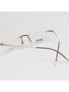 Hugo Boss titanium rimless glasses frame BOSS1266B 003 ultra light - HUGO BOSS - BALAAN 4