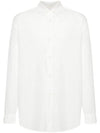 Long Sleeve Shirt M2242FW WHITE PEACHED CUPRO POPLIN - OUR LEGACY - BALAAN 1