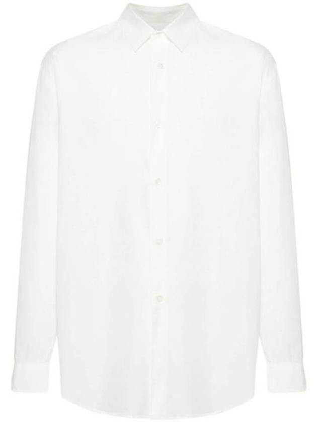 Long Sleeve Shirt M2242FW WHITE PEACHED CUPRO POPLIN - OUR LEGACY - BALAAN 1