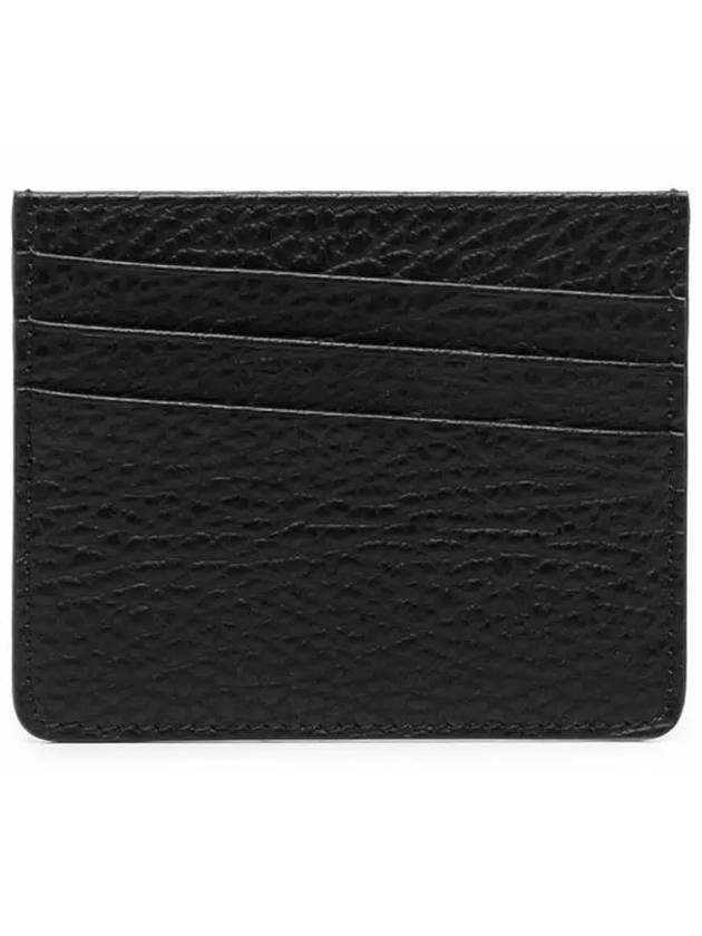 Four Stitch Card Wallet Black - MAISON MARGIELA - BALAAN 4