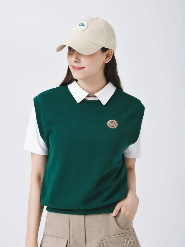 Signature Combination Jersey Vest D GREEN - MONBIRDIE GOLF - BALAAN 7