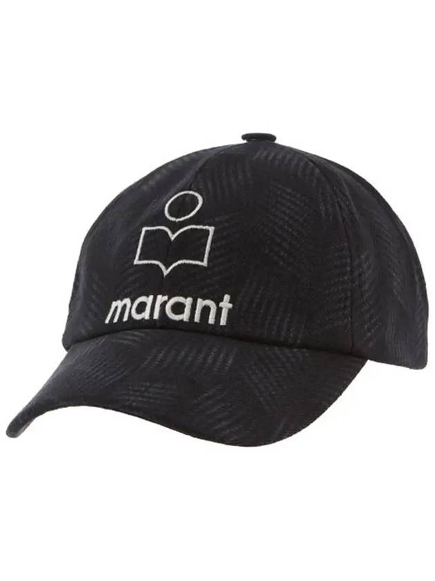 Tyron Logo Ball Cap Black - ISABEL MARANT - BALAAN 5