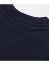 Small Heart Logo Sweatshirt Navy - AMI - BALAAN 5