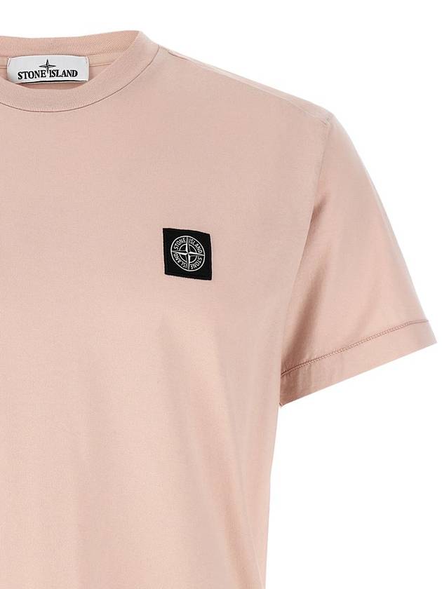 Stone Island Logo Badge T-Shirt - STONE ISLAND - BALAAN 3