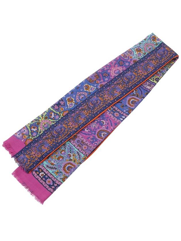 Muffler 1000745440650 Paisley Print Cashmere - ETRO - BALAAN 2