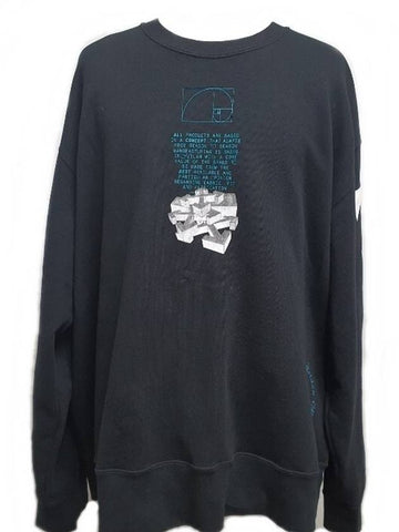 Dripping Arrow Sweatshirt XL - OFF WHITE - BALAAN 1