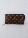 Used luxury goods DHLUX LV monogram canvas wallet zipper long - LOUIS VUITTON - BALAAN 2