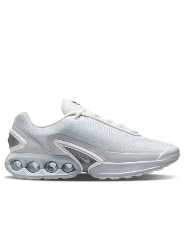 Air Max DN Low Top Sneakers White Metallic Silver - NIKE - BALAAN 2