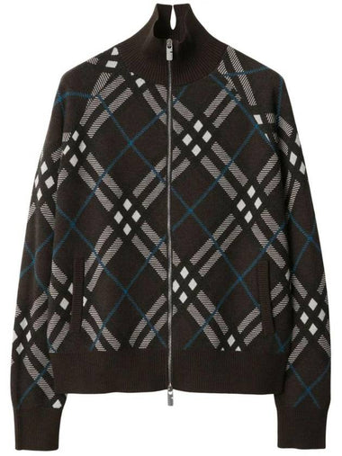 Check zip up cardigan 8095085 - BURBERRY - BALAAN 1