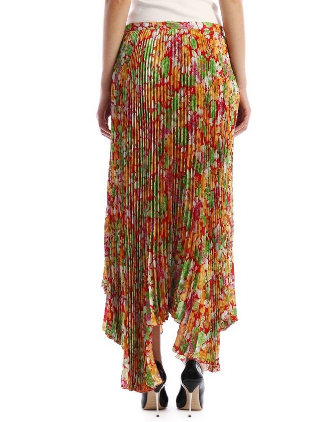 Floral Plissè Skirt - PLAN C - BALAAN 4