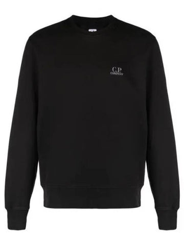 23FW 15CMSS008B embroidered logo sweatshirt 1005071 - CP COMPANY - BALAAN 1