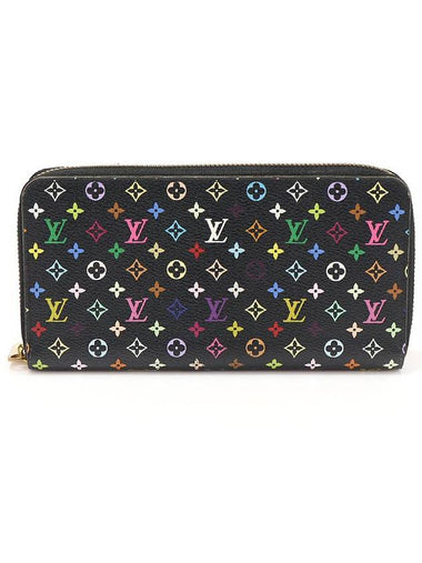 M60243 Monogram Multi color Black Zippy Wallet Long - LOUIS VUITTON - BALAAN 1