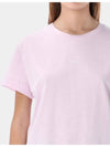 Jade Logo Short Sleeve T-Shirt Pink - A.P.C. - BALAAN 6