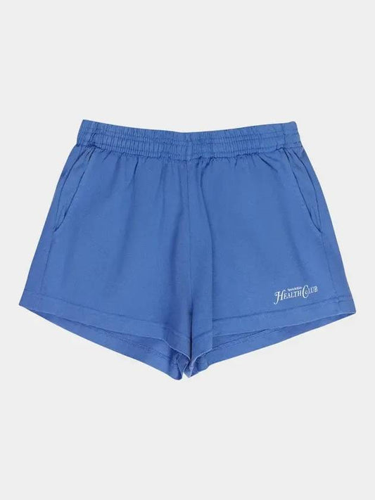 Women's Rizzoli Disco Shorts Blue - SPORTY & RICH - BALAAN 2