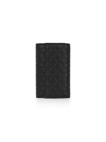 Microssima GG Bifold Silver Key Holder Black - GUCCI - BALAAN 2