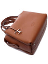 Handbag XBWAPAHL200QRI 9P13 Saddle Brown - TOD'S - BALAAN 6