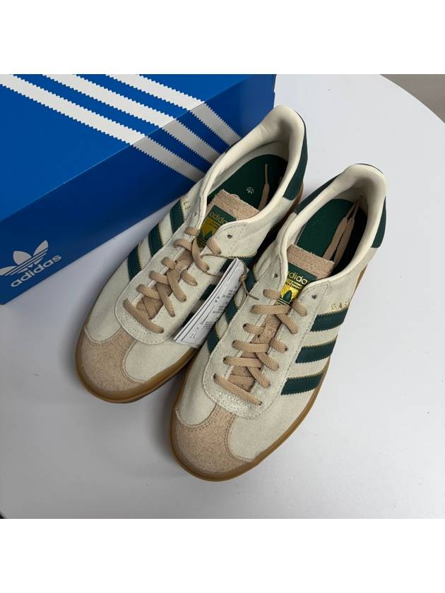 WoMen's Gazelle Bold Low Top Sneakers Cream White Green - ADIDAS - BALAAN 2