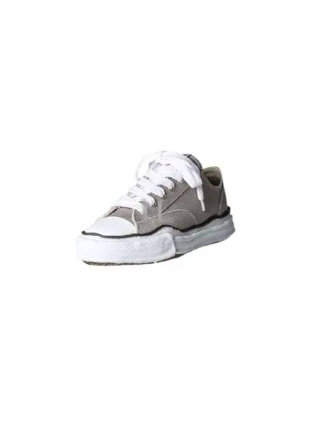 Peterson Original Sole Canvas Low Top Sneakers Grey - MAISON MIHARA YASUHIRO - BALAAN 2