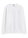 Stretch Fleece Crew Neck Sweatshirt White - CP COMPANY - BALAAN 2