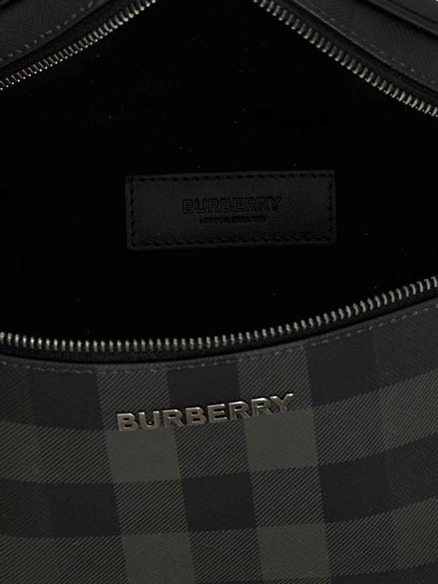 Cason Check Belt Bag Grey - BURBERRY - BALAAN 5