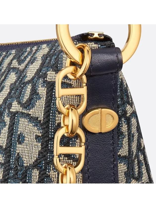 Diorstar Chain Hobo Shoulder Bag Blue - DIOR - BALAAN 7