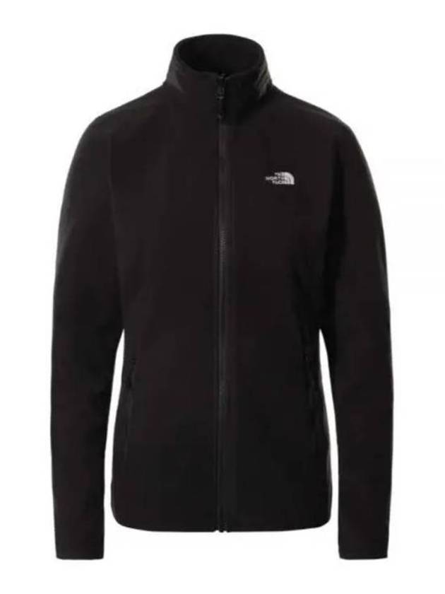 Women's Glacier Fleece Zip-Up Jacket Black - THE NORTH FACE - BALAAN 2