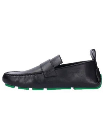 Leather Loafers Black - BOTTEGA VENETA - BALAAN 2