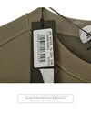 Wappen Lamy Flock Pocket Sweatshirt Olive - STONE ISLAND - BALAAN 8