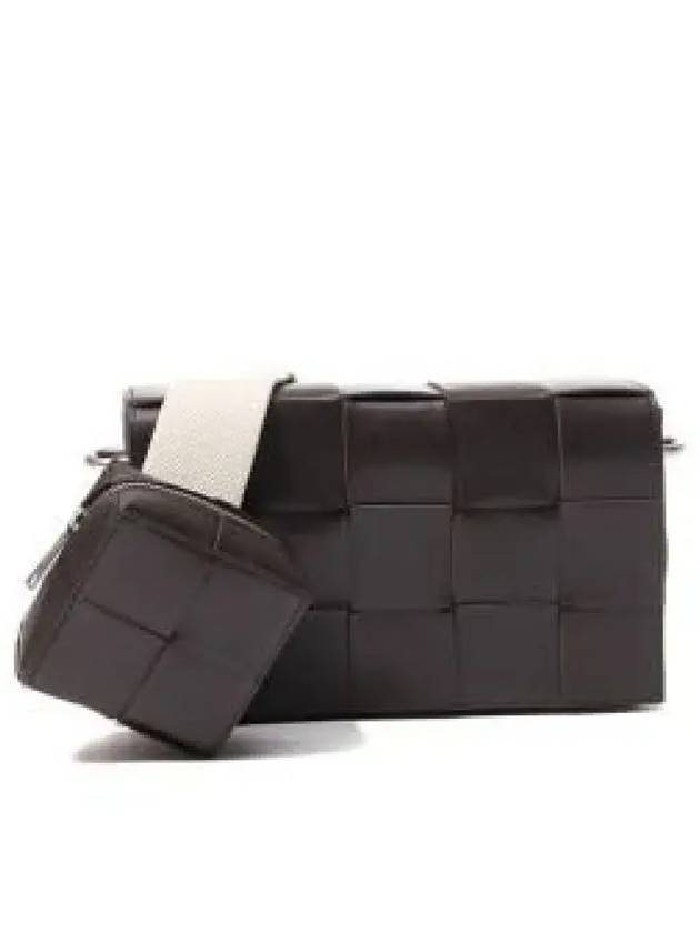 Cassette Versatil Strap Cross Bag Brown - BOTTEGA VENETA - BALAAN 2