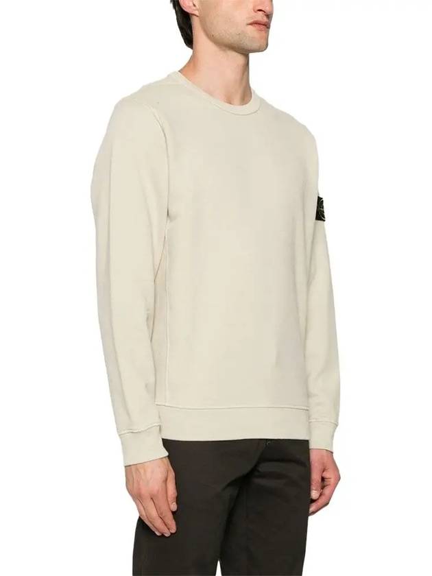 Wappen Patch Crew Neck Cotton Sweatshirt Plaster - STONE ISLAND - BALAAN 3