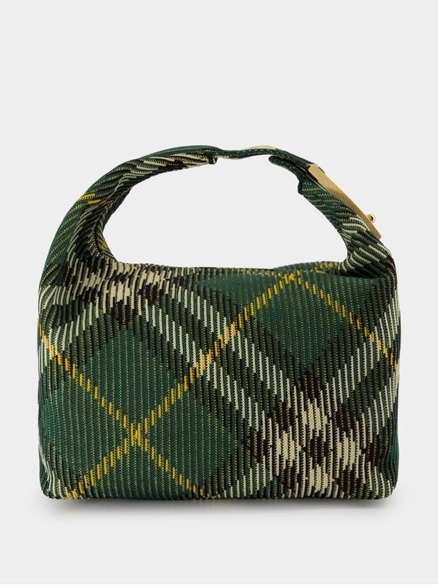 Peg Medium Duffel Bag Green - BURBERRY - BALAAN 4