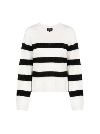 Madison Stripe Knit Top - A.P.C. - BALAAN 2