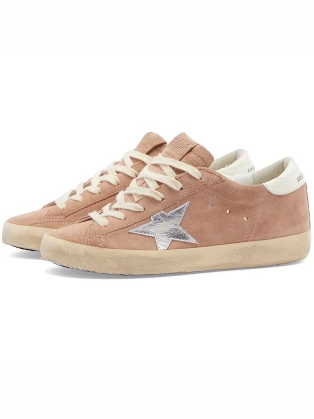 Superstar Suede Low Top Sneakers Pink - GOLDEN GOOSE - BALAAN 4