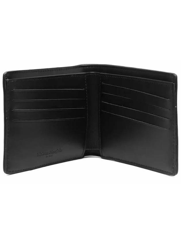 Number Logo Patch Nylon Half Wallet Black - MAISON MARGIELA - BALAAN 5