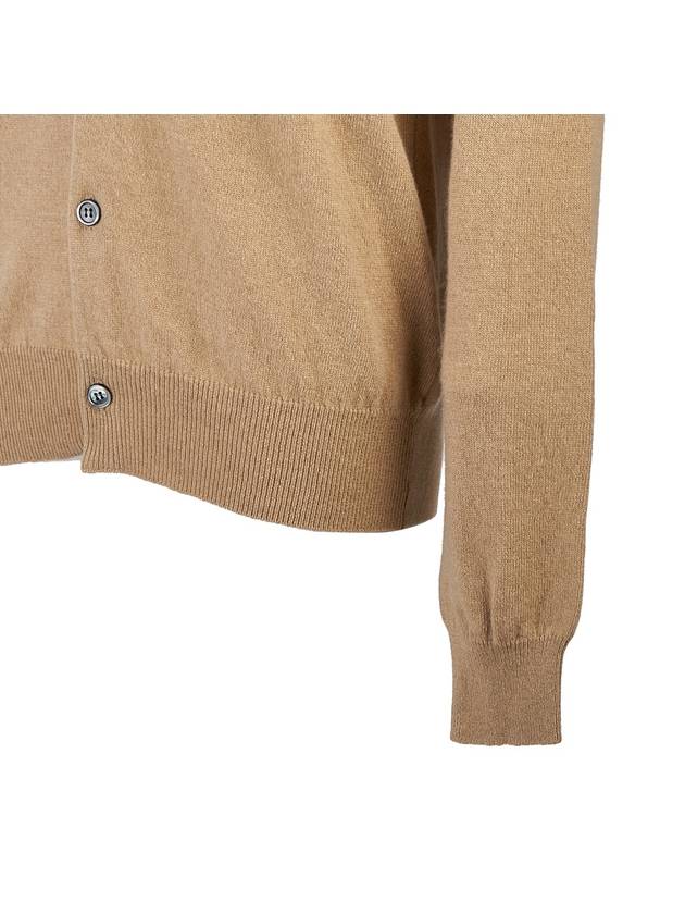 Heart Waffen Cardigan AX N023 051 3 LIGHT CAMEL - COMME DES GARCONS - BALAAN 7