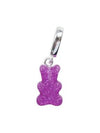 Nostalgia Bear Pendant Magenta Silver - CRYSTAL HAZE - BALAAN 2