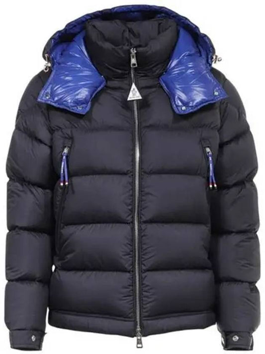 1A00146 549SK 779 POIRIER padded jacket navy men s TJ 270644 - MONCLER - BALAAN 1