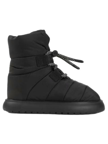 Gaia Full Padded Winter Boots Black - MONCLER - BALAAN 1