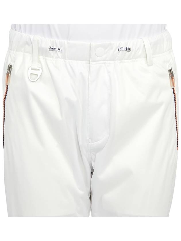 Men's Logo Pants White - HORN GARMENT - BALAAN 7