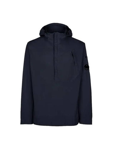 Lens Wappen Gabardine Anorak Navy - CP COMPANY - BALAAN 1