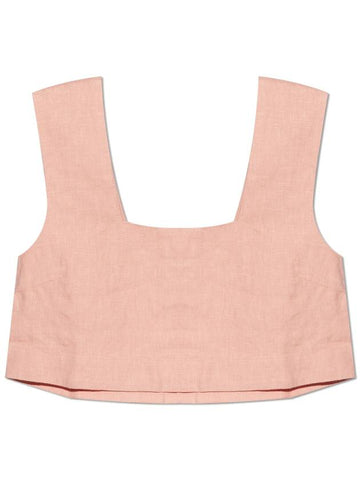 Posse Linen Top 'Caleb', Women's, Pink - POSSE - BALAAN 1