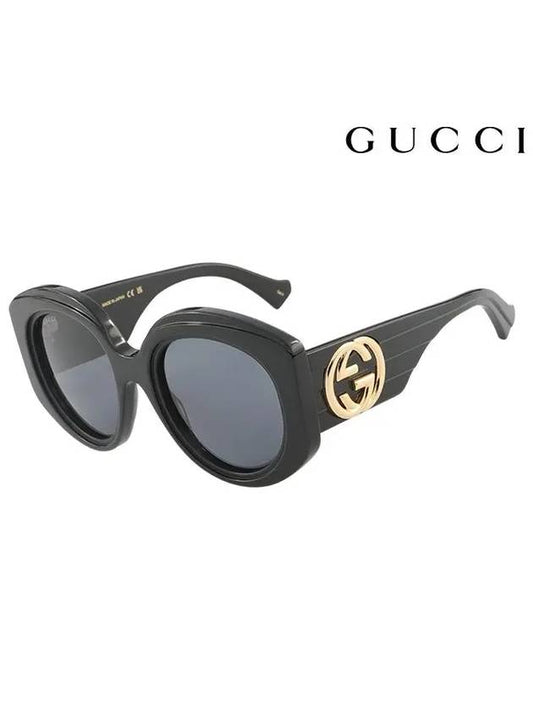 Sunglasses GG1308S 001 BLACK - GUCCI - BALAAN 2