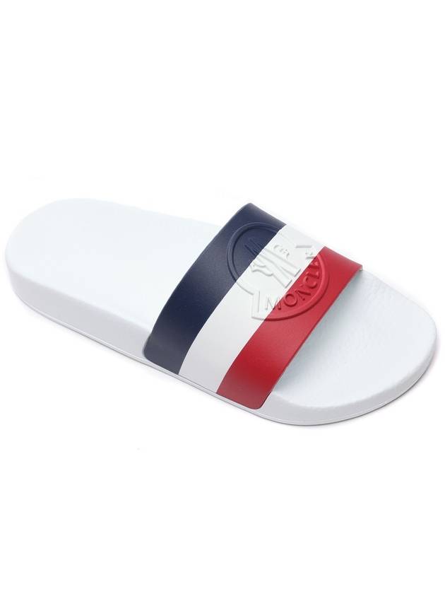 Jeanne Tri Color Slippers White - MONCLER - BALAAN 4