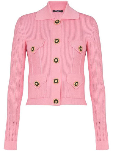 Balmain Sweaters Pink - BALMAIN - BALAAN 1