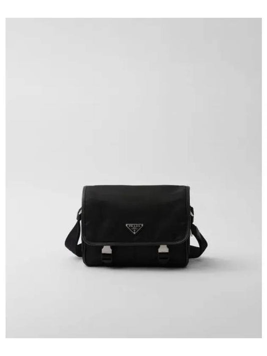 Re-Nylon Saffiano Shoulder Bag Black - PRADA - BALAAN 2